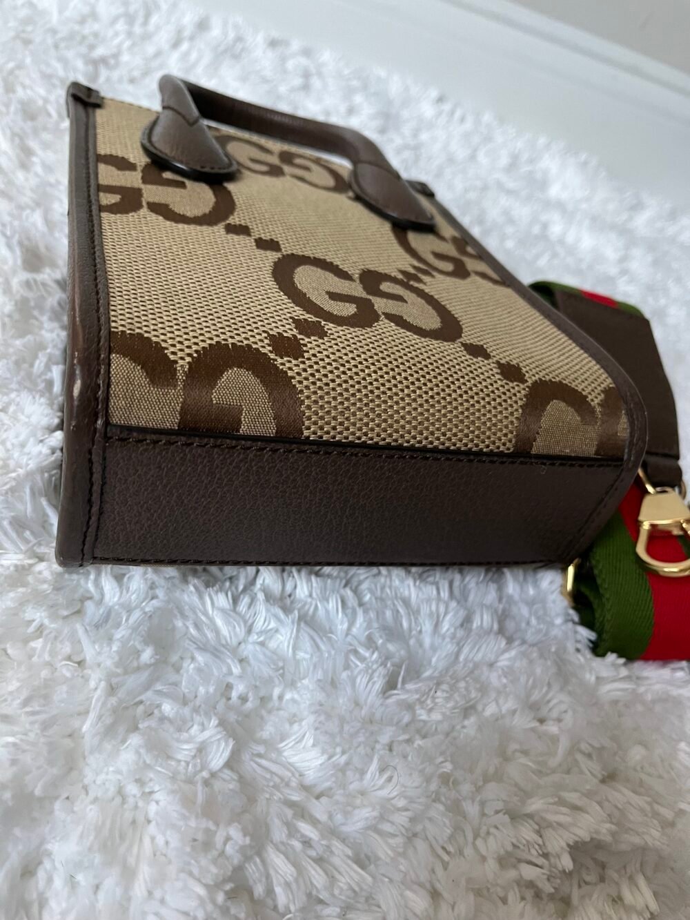 GUCCI Monogram Jumbo GG Bag - Image 3