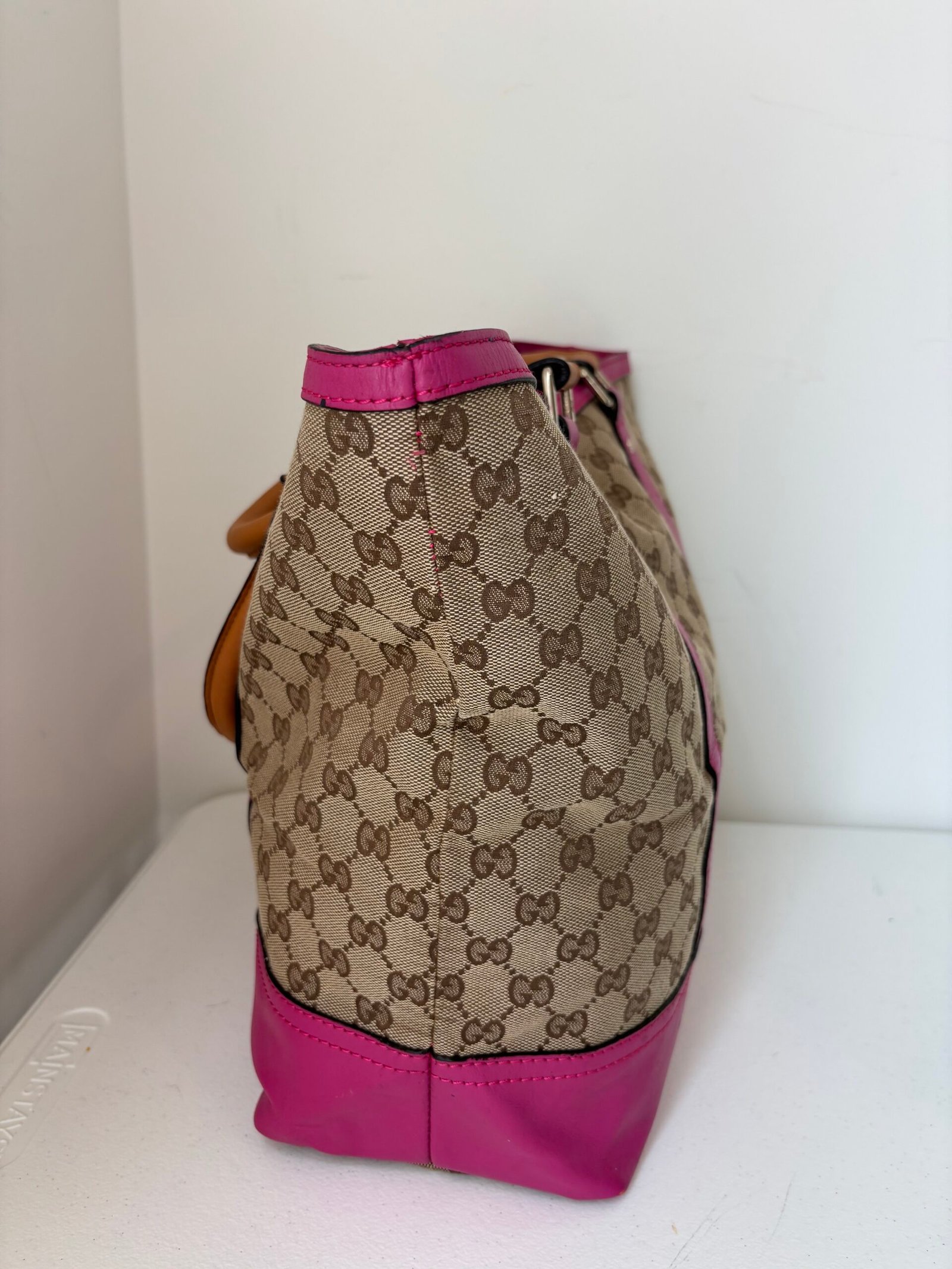 GG Canvas Tote Bag Canvas Tote Bag pink - Image 4